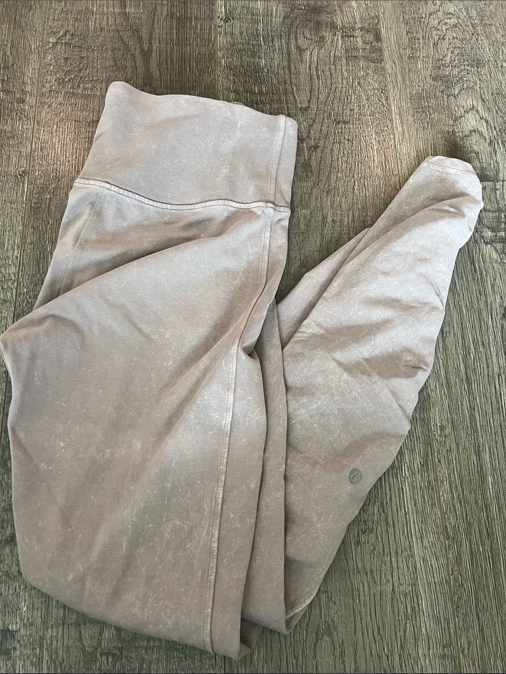 Lululemon grey wash Leggings